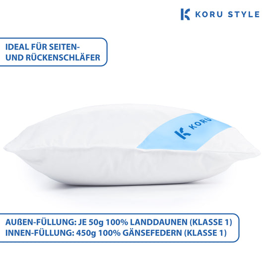 Koru Style Kammer Kopfkissen | Premium Kammer Kopfkissen | Koru Kids