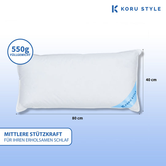 Koru Style Kammer Kopfkissen | Premium Kammer Kopfkissen | Koru Kids