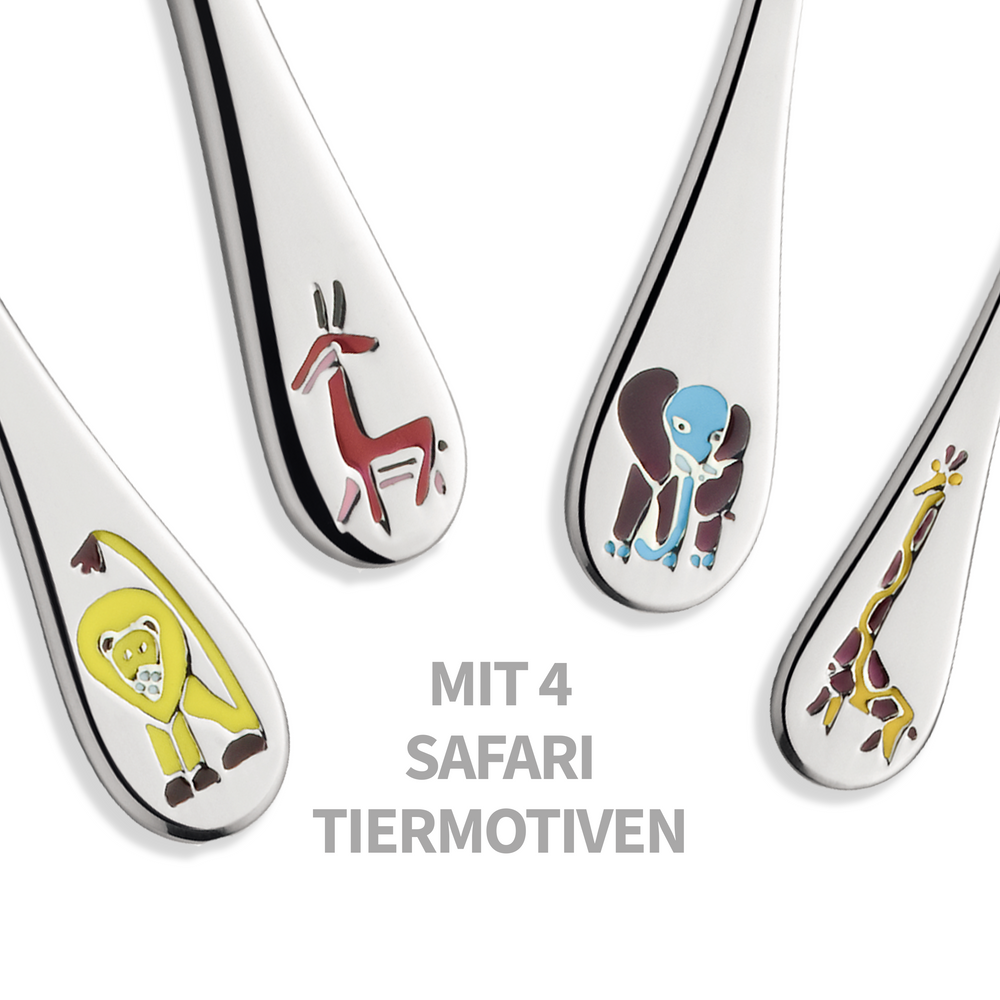 Koru Kids Safari Kinderbesteck | Teilig Besteck Set | Koru Kids
