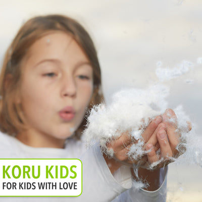 Koru Kids Ganzjährige Kinder | Daunendecke| Koru Kids