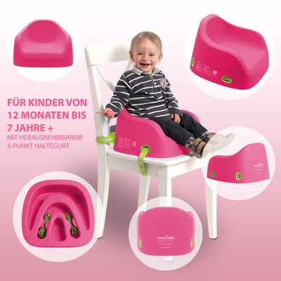 Junior Booster Fuchsia | Kinder Sitzerhöhung Für Den Stuhl | Koru Kids