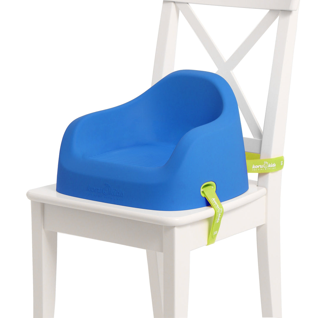 Junior Booster Ozeanblau | Kinder Sitzerhöhung Stuhl | Koru Kids