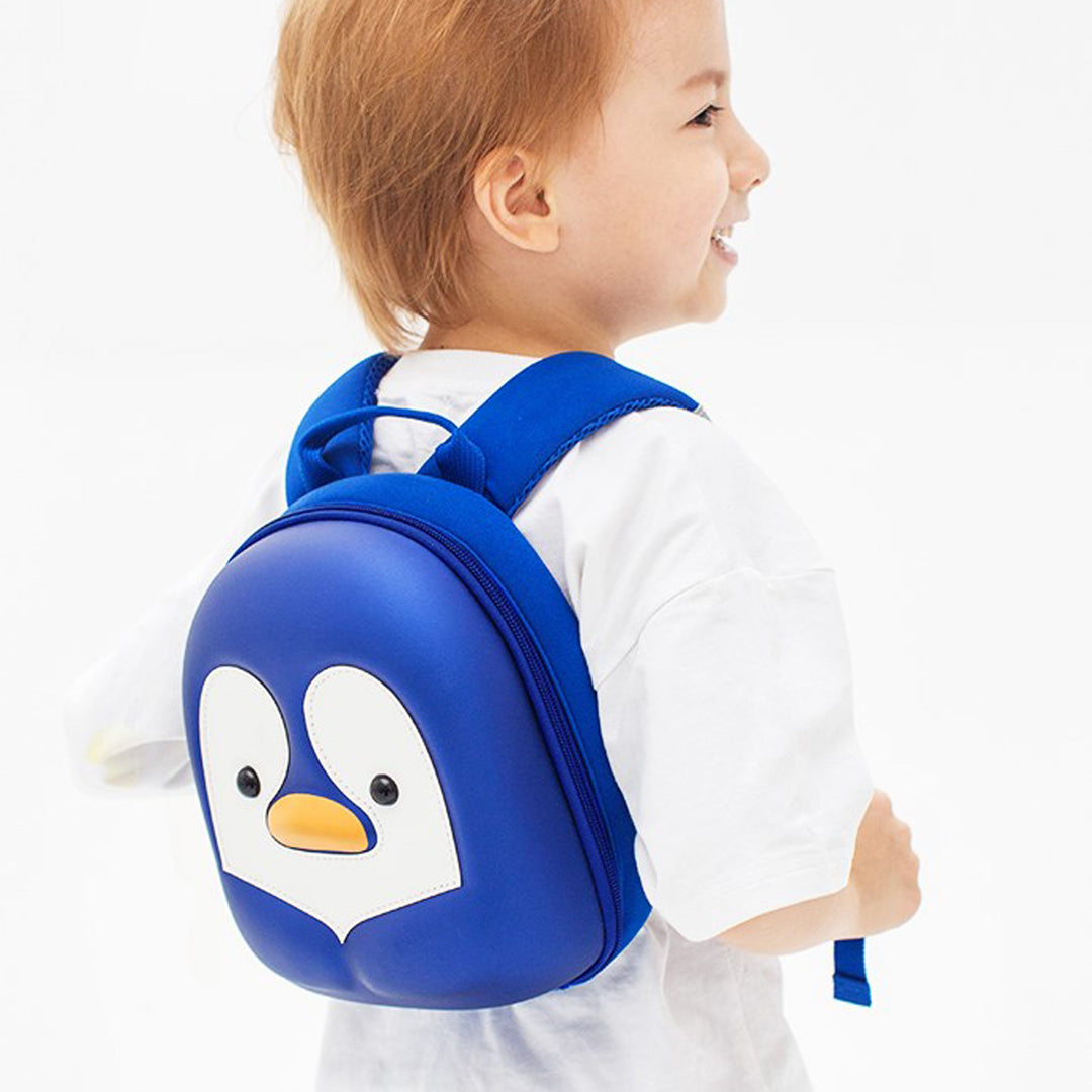 Pinguin Kinderrucksack Blau | Blau Kinderrucksack | Koru Kids