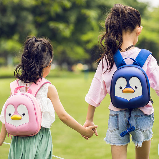 Pinguin Kinderrucksack Rosa | Rosa Kinderrucksack | Koru Kids