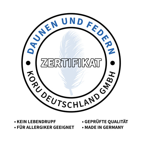 Premium Winterdecke - 100% Daunen - Daunendecke I Koru Style - Koru Deutschland GmbH