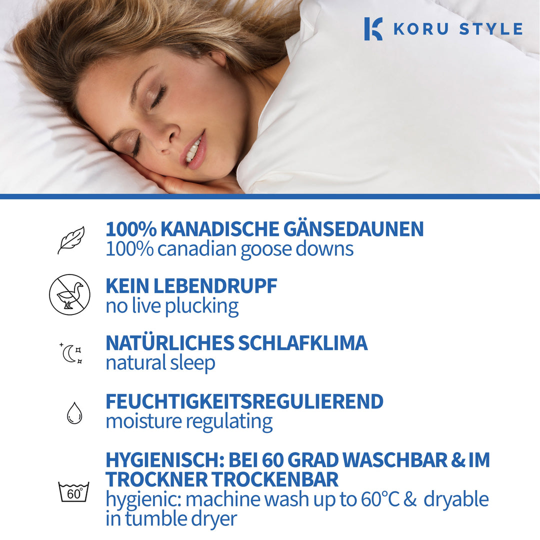 Royal Ganzjahres Daunendecke | Koru Style Daunendecke | Koru Kids