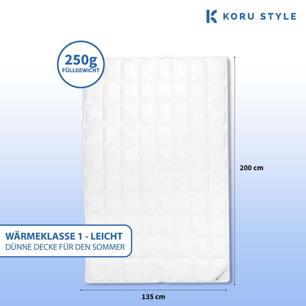 Royal Daunendecke Sommer | Koru Style Daunendecke | Koru Kids