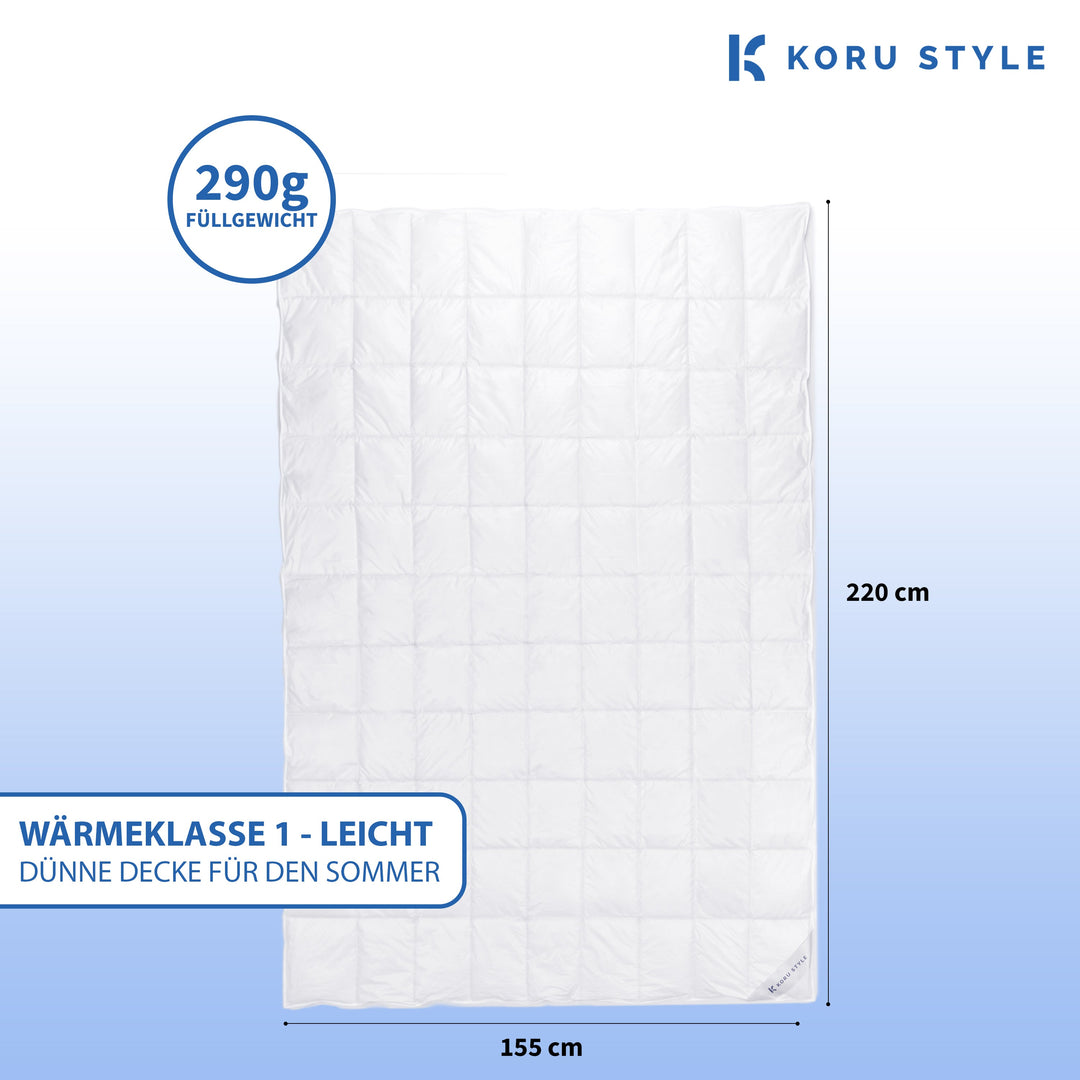 Royal Daunendecke Sommer | Koru Style Daunendecke | Koru Kids
