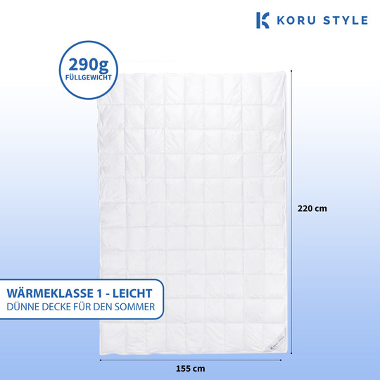 Royal Daunendecke Sommer | Koru Style Daunendecke | Koru Kids