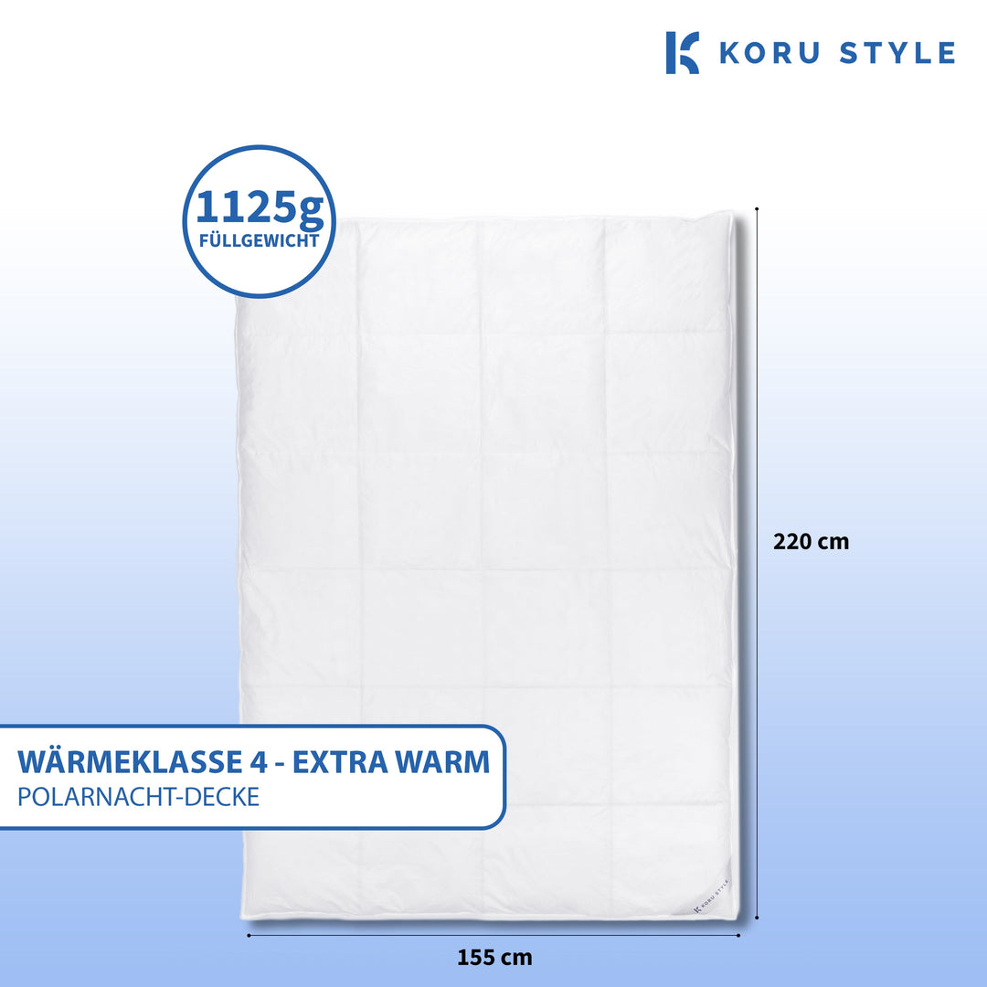 Extra Warm Daunendecke | Royal Winter Daunendecke | Koru Kids