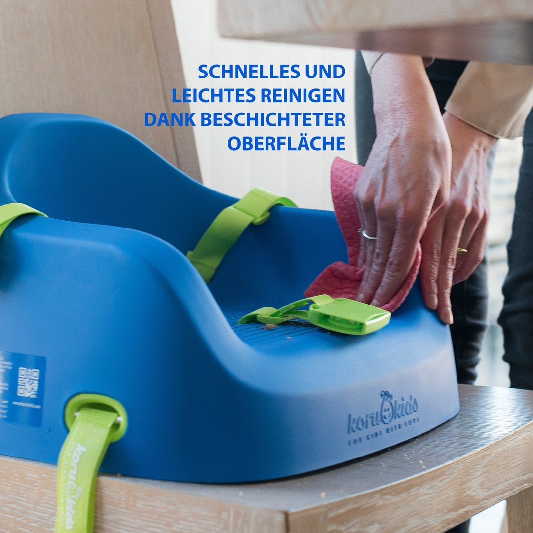 Blau Stuhl Für Kinder | Kinder Sitzerhöhung Für Den Stuhl | Koru Kids 